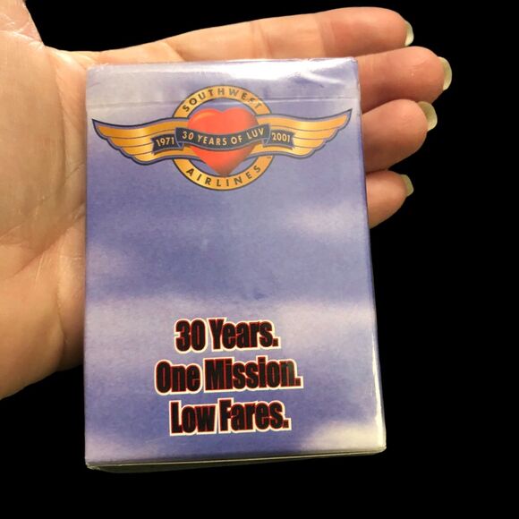 Lot of 2 NEW Sealed Playing Cards, Collectible Southwest Airlines Advertising - Picture 6 of 7